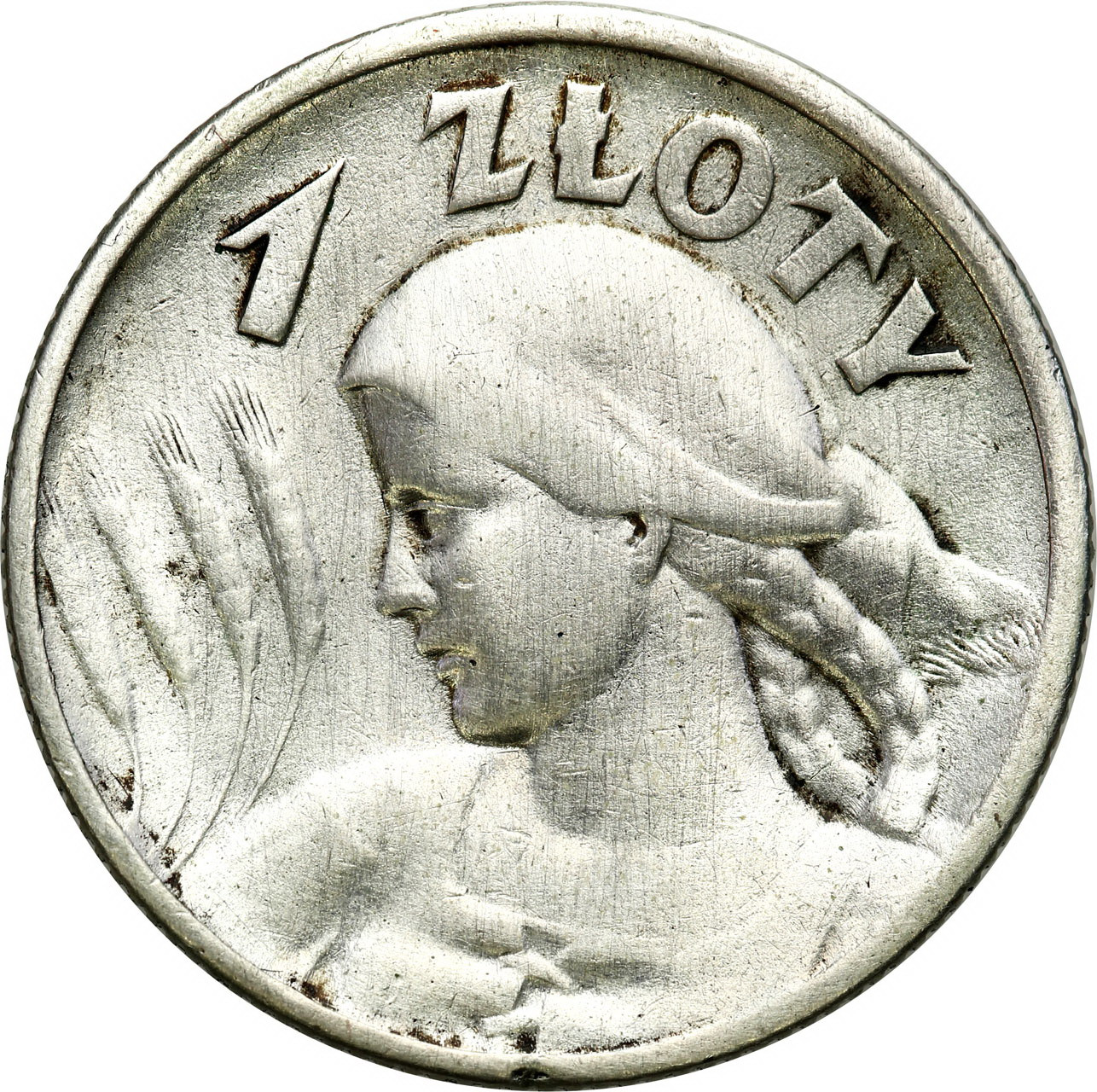 II RP. 1 złoty 1925, Londyn - PIĘKNE